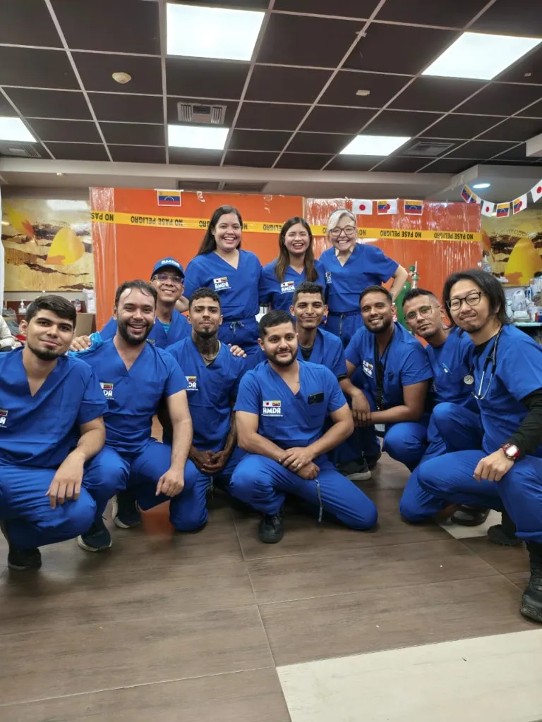 Equipo de GVP en jornadas de atención